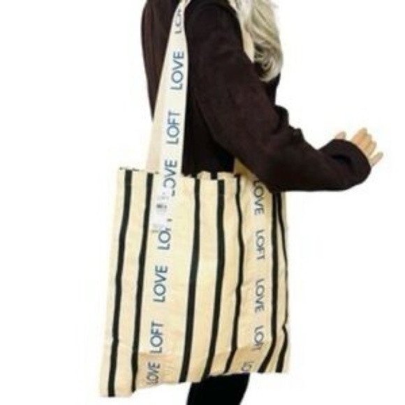 LOFT Canvas Tote - Picture 1 of 4